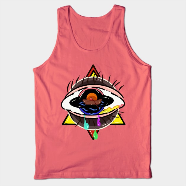 Eye tears Tank Top by Sshirart